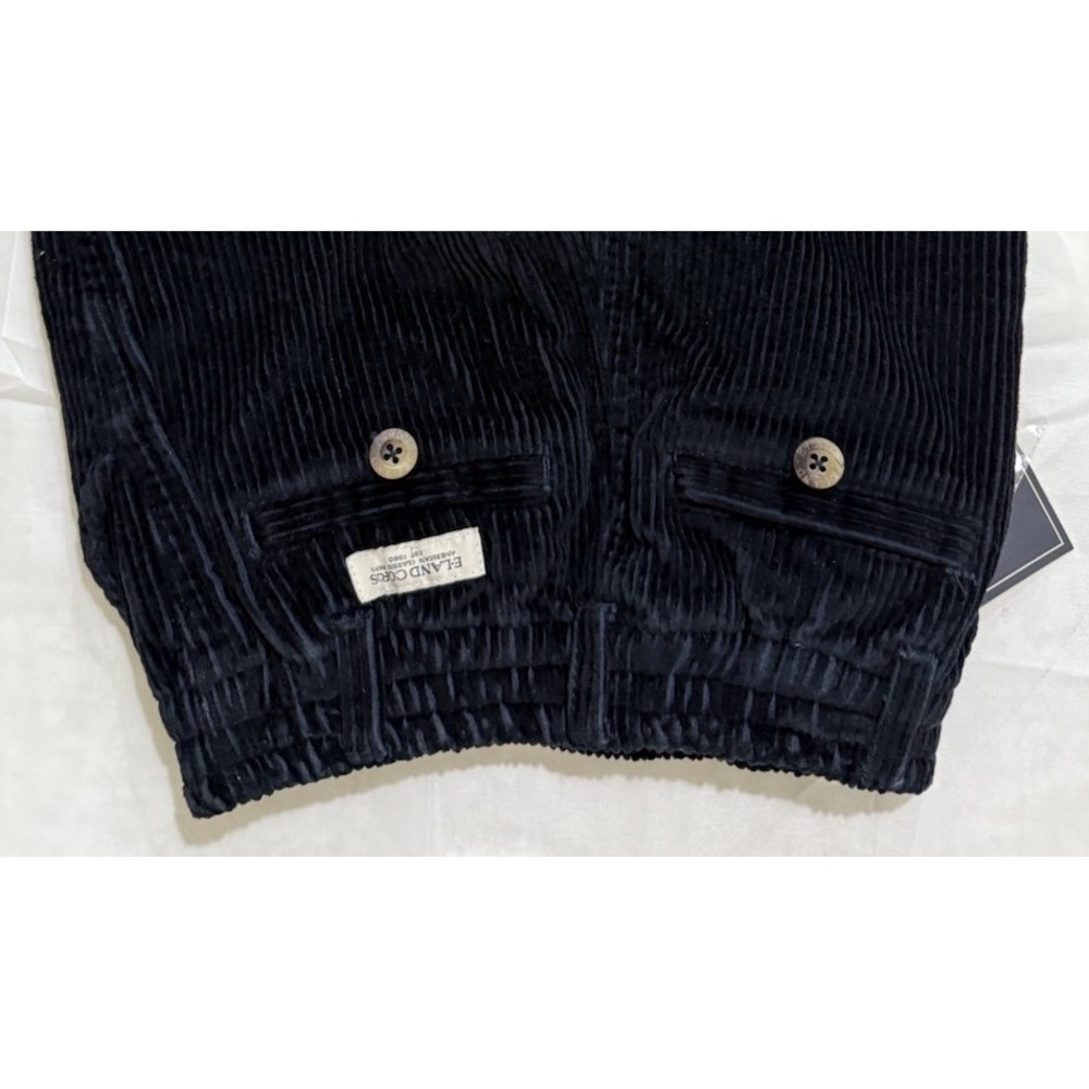 ELand Corduroy Navy Pants Size 18-24 Months Pull On Boys Girls 100% Cotton - Picture 11 of 11
